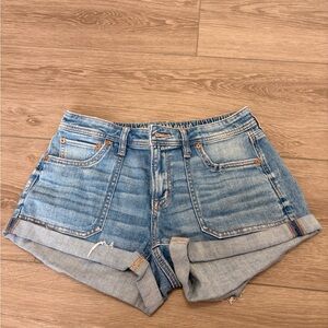 american eagle jean shorts